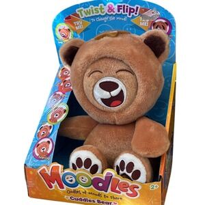 Sensory & Emotional Support Toy Children MOODLES Cuddle Bear 6 Changing Faces
